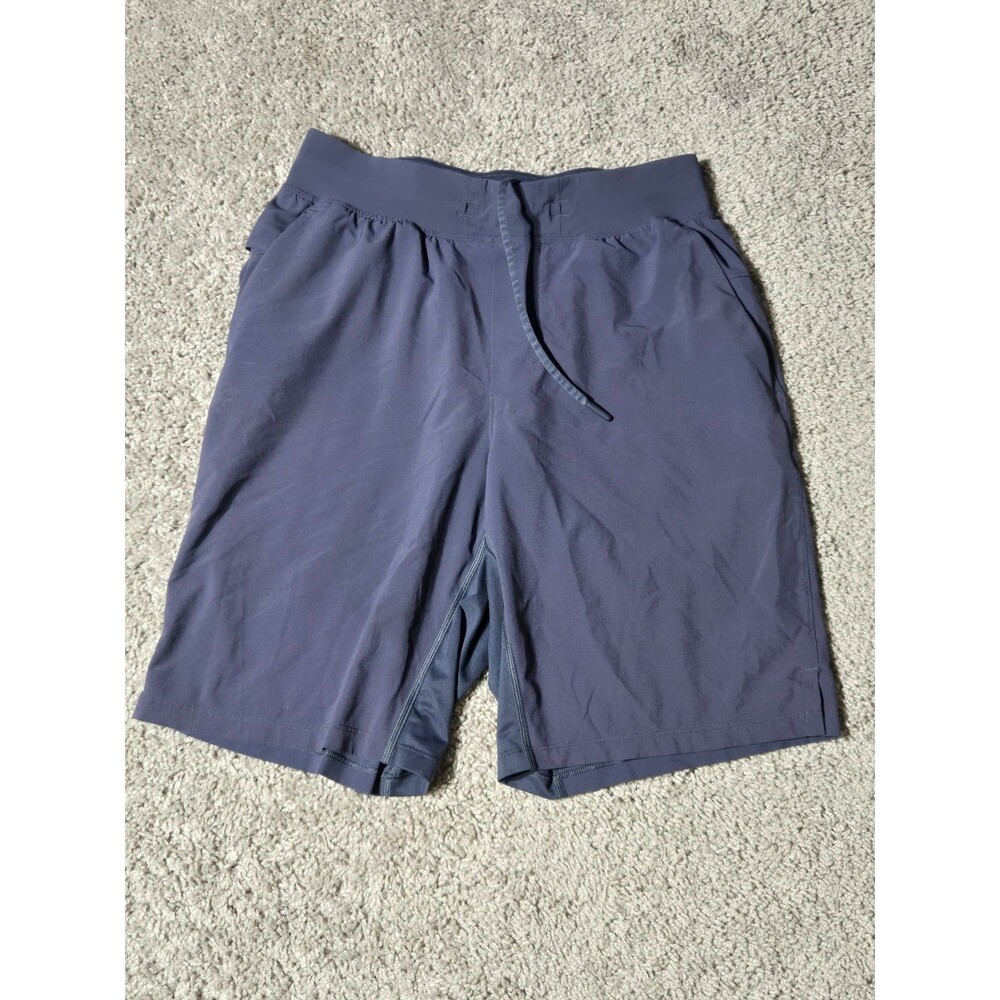 Lululemon T.H.E. Short 9" Zeroed Linerless Size Small Blue Gray
